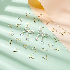 300Pcs Brass Earring Hooks&nbsp;KK-UN0004-55