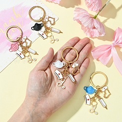 Alloy Enamel Keychain&nbsp;KEYC-YW00081-01