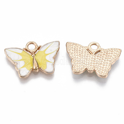 Alloy Enamel Pendants&nbsp;PALLOY-R119-04