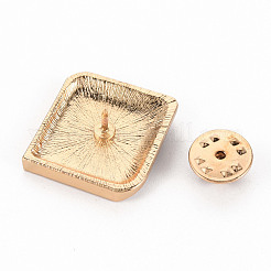 Rack Plating Alloy Enamel Brooches&nbsp;JEWB-S011-139-NR