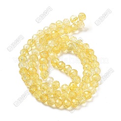 Crack Glass Beads Strands&nbsp;GLAA-M049-01L