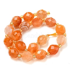 Natural Orange Botswana Agate Beads Strands&nbsp;G-N342-45