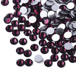 Glass Rhinestone Flat Back Cabochons&nbsp;RGLA-S002-08SS-22