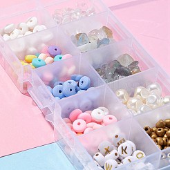 DIY Gemstone Beaded Phone Strap Making Kits&nbsp;DIY-FS0002-79