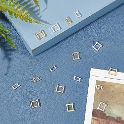 80Pcs 4 Styles Eco-Friendly Brass Watch Band Clasps&nbsp;KK-FH0004-02