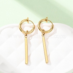 201 Stainless Steel Hoop Dangle Earrings for Women&nbsp;SA-CBA8B85-16G