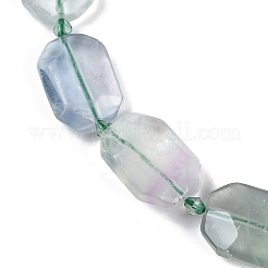 Natural Colorful Fluorite Beads Strands&nbsp;G-B125-P13-01