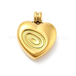 304 Stainless Steel Enamel Pendants&nbsp;STAS-L283-36G