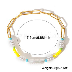 Bohemian Style Ppaerclip Chain Link Bracelets&nbsp;FI6672