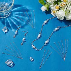 500Pcs 304 Stainless Steel Eye Pins&nbsp;STAS-PH0006-49