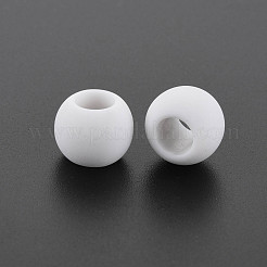 Opaque Acrylic European Beads&nbsp;X-SACR-T343-11-A