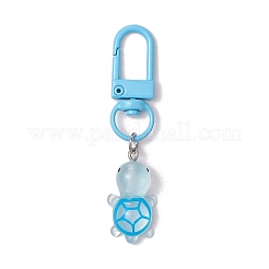 Luminous Transparent Resin Pendant Decorations&nbsp;HJEW-JM03093