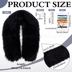 Artificial Wool Fur Collar&nbsp;AJEW-PH0008-64D