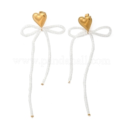304 Stainless Steel Stud Earrings&nbsp;EJEW-S253-10A-G