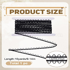 10Yards Nylon Elastic Ribbons with Loops&nbsp;OCOR-LP0001-54A