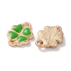 Alloy Enamel Pendants&nbsp;ENAM-O001-03B-G