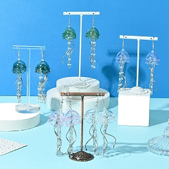 Iron Dangle Earrings&nbsp;EJEW-FS00019