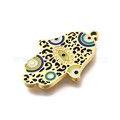 304 Stainless Steel Enamel Charms&nbsp;STAS-K256-26B-G