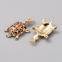 Alloy Enamel Pendants&nbsp;FIND-CJC0027-01G-02