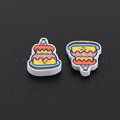 Handmade Polymer Clay Cabochons&nbsp;CLAY-N006-151