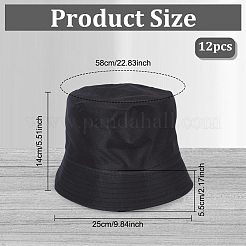 Acrylic Fibers Fisherman Hats&nbsp;AJEW-WH0752-547B