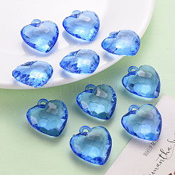 Transparent Acrylic Pendants&nbsp;TACR-T024-03B-940
