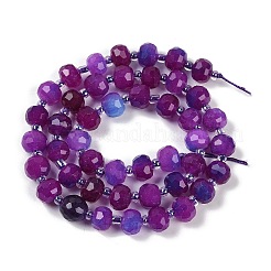 Natural Dyed White Jade Beads Strands&nbsp;G-H057-A22-05