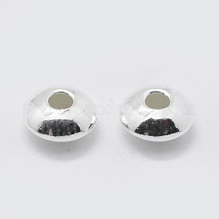 925 Sterling Silver Corrugated Spacer Beads&nbsp;STER-K171-43S