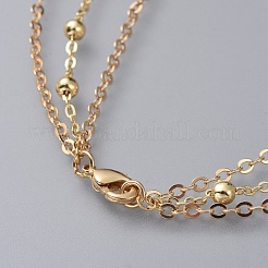 3 Layered Necklaces&nbsp;X-NJEW-JN02560