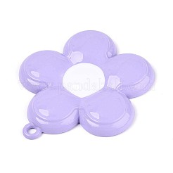 Spray Painted Alloy and Enamel Big Pendants&nbsp;PALLOY-T092-80B