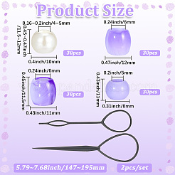1Bag Plastic Hair Braiding Tool&nbsp;FIND-PA0001-59