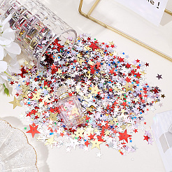 80G PVC Plastic Sequins Confetti&nbsp;AJEW-SP0001-99A
