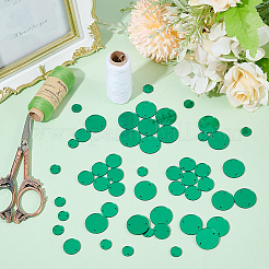 300Pcs 3 Styles Acrylic Mirror Sew on Rhinestones&nbsp;FIND-WR0012-08B