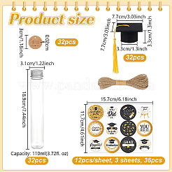 32Pcs PET Beads Containers&nbsp;AJEW-OC0016-17
