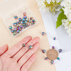 40Pcs 2 Styles PVD Vacuum Plating 304 Stainless Steel Charms&nbsp;STAS-UN0021-81M