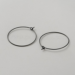 304 Stainless Steel Hoop Earrings&nbsp;EJEW-WH0019-70A