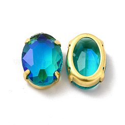 Moonlight Effect Oval Sew on Rhinestone&nbsp;GLAA-P055-01B-G01