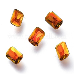 Cubic Zirconia Pointed Back Cabochons&nbsp;ZIRC-H108-05B-001AP
