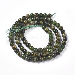 Natural Tiger Eye Beads Strands&nbsp;G-K301-4mm-05