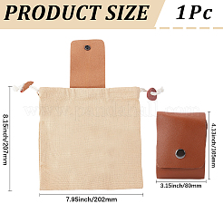 Canvas Cloth Outdoor Foraging Bags&nbsp;AJEW-GF0014-62A