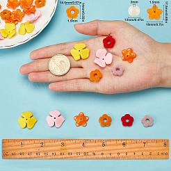 183 Pieces DIY Flower Style Earring Making Kits&nbsp;DIY-SC0015-48
