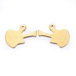 201 Stainless Steel Pendants&nbsp;STAS-O110-08G