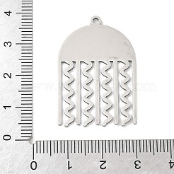 201 Stainless Steel Pendants&nbsp;STAS-S174-20P