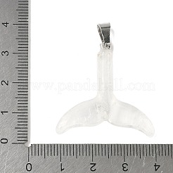Natural Quartz Crystal Pendants&nbsp;G-P599-03P-07