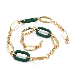 Handmade Brass Oval Link Chains&nbsp;CHC-H102-16G-D