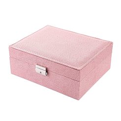 Velvet & Wood Jewelry Boxes&nbsp;VBOX-I001-02A