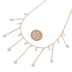 Shell Pearl Necklaces&nbsp;NJEW-TA00186
