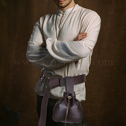1Pc Medieval  PU Imitation Leather Wallets&nbsp;AJEW-CL0003-69A