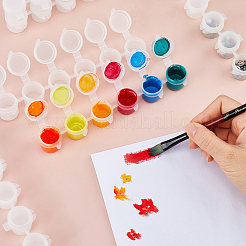 Plastic Paint Empty Box&nbsp;AJEW-WH0816-338