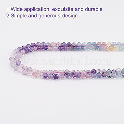 2 Strands Natural Fluorite Beads Strands&nbsp;G-GO0001-60